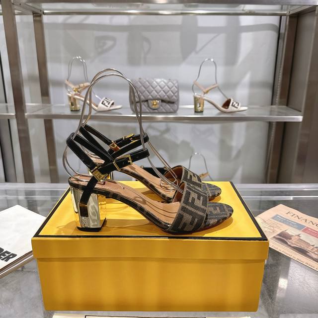 Fendi New Arrival Heel Height 6.5Cm 35-40 41, 42, 43 Custom-Made