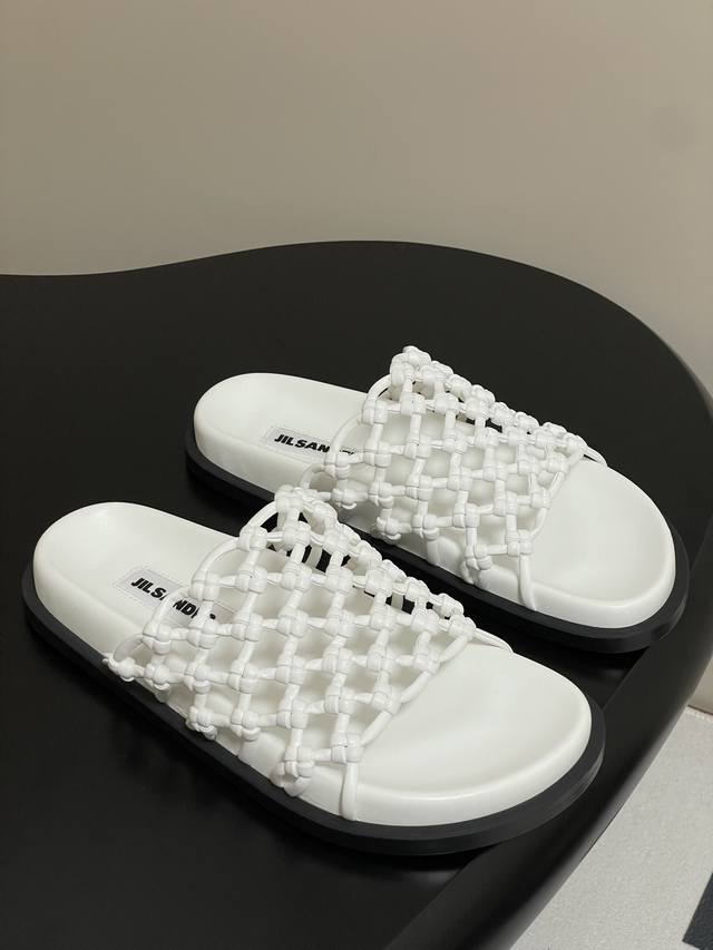 Jilsander Jilsander 25S Spring/Summer New Arrival Fishnet Braided Rope Knot Open