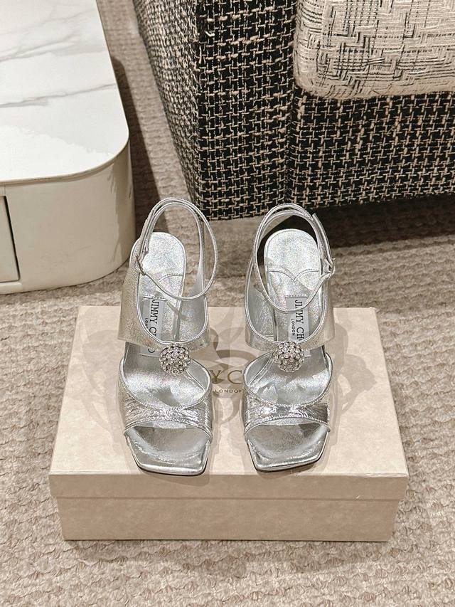 390 Jimmychoo Jimmy Choo 25 Early Spring New Arrival Orb Pum Asymmetrical Crysta