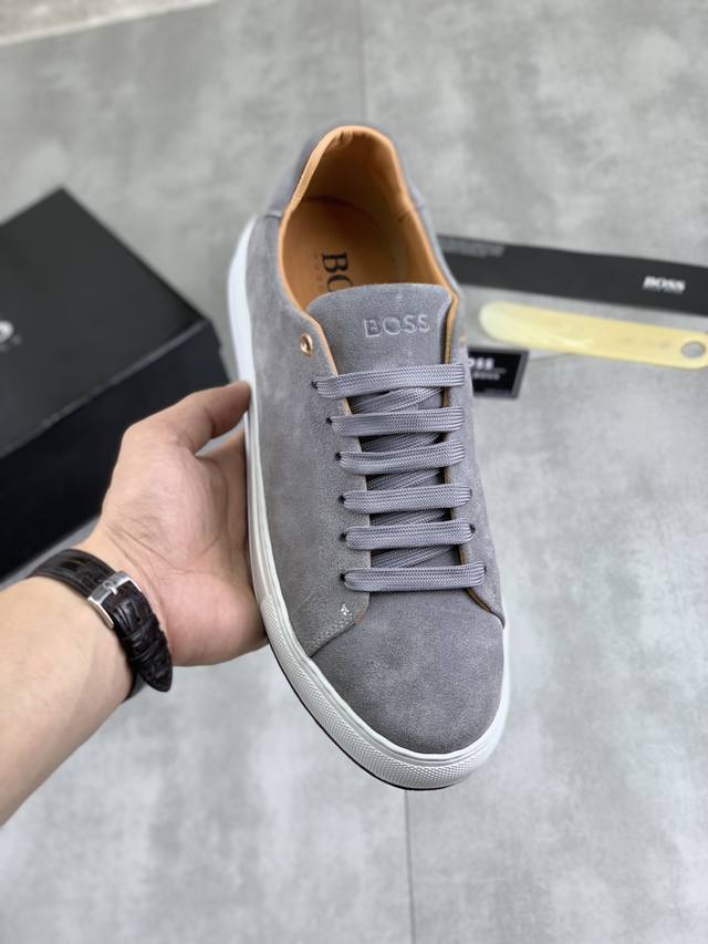 Factory Price Boss 2025 Original Version Lace-Up Men's Shoes Classic Casual Shoe