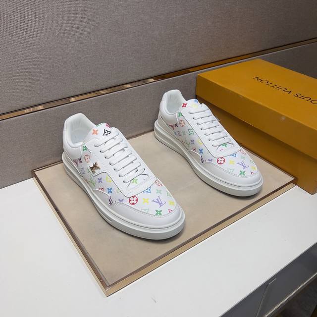 Factory Price Pp Lv~ Men's Casual Shoes 2025Z Cabinet Synchronized Release Size:
