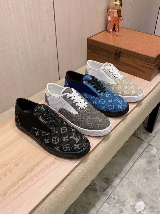 New Arrival: Factory Price Lv* Latest Bestselling Casual Shoes, Top-Tier Luxury