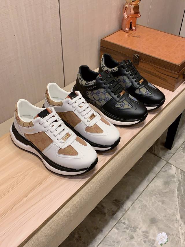 New Arrival: Factory Price Gucci* Latest Bestselling Casual Shoes, Top-Tier Luxu