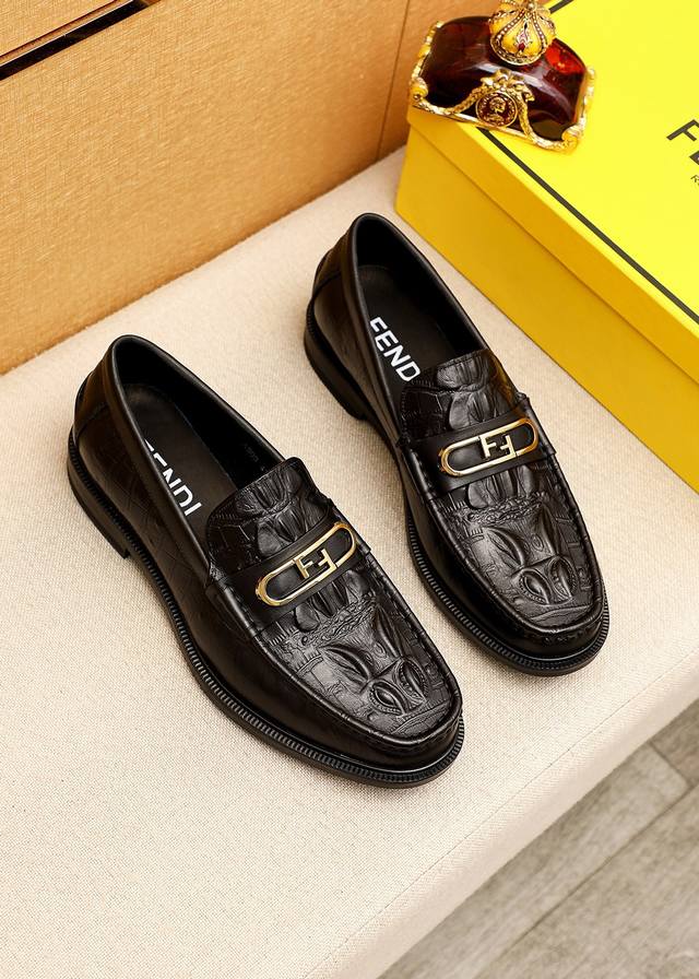 Product Brand: Fendi Casual Leather Shoes Standard Sizes: 38-44 45.46 Custom Pro
