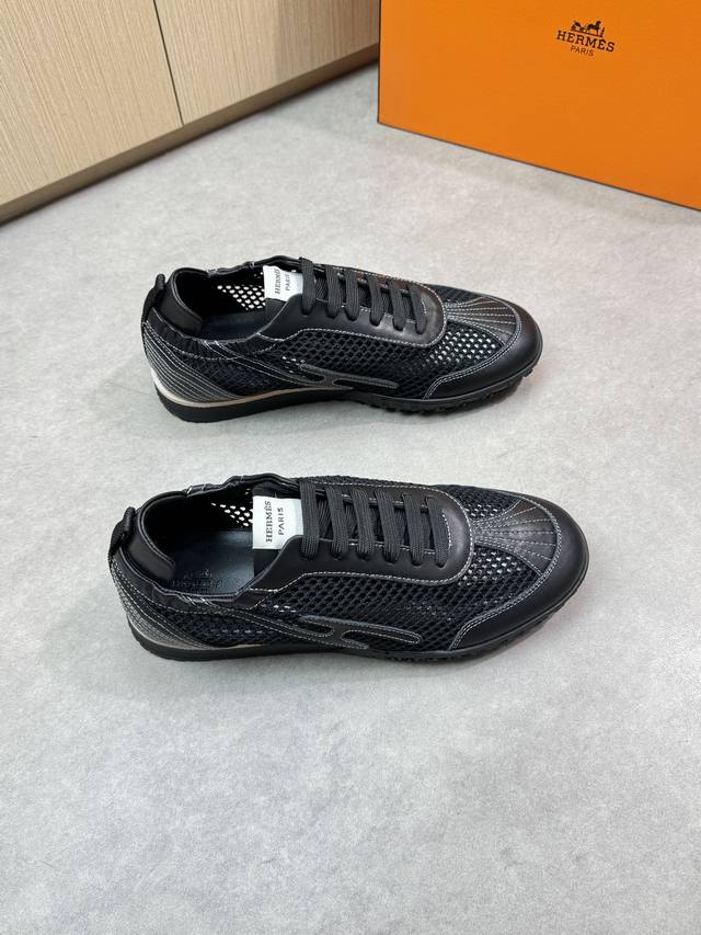 Hermes - High-End Quality, Original Single Casual Sports Shoes - Upper: Napa Cal
