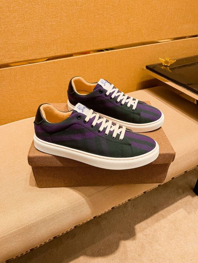 Factory Batch Burberry Men's Shoes - High-End Brand Official 1:1 Latest Masterpi