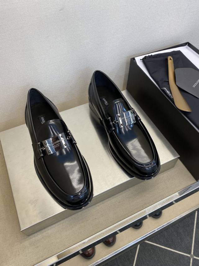 D&*G , Top-Tier Craftsmanship Fashion Formal Leather Sole Standard Sizes: 39-44,