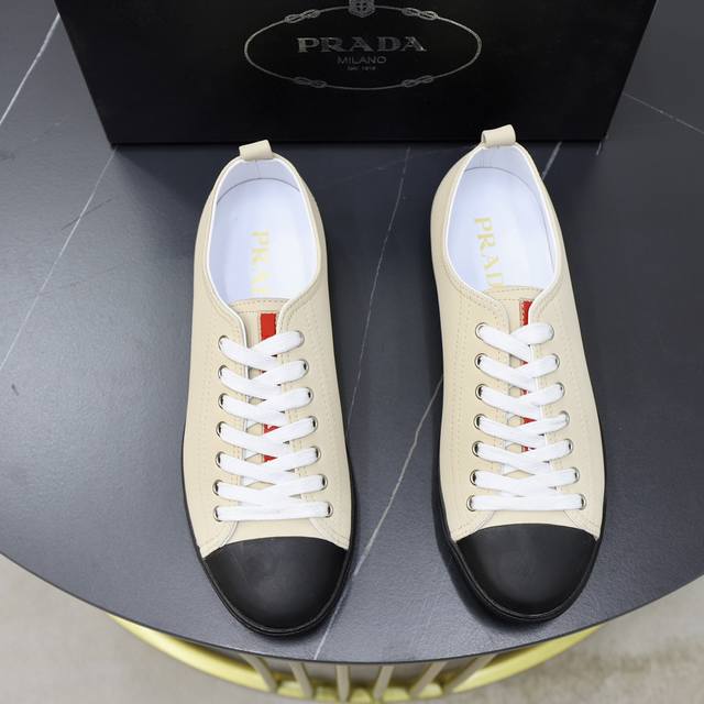 Prada Latest Men's Shoe Counter Bestseller! High-Quality Replica Version, Shoe U
