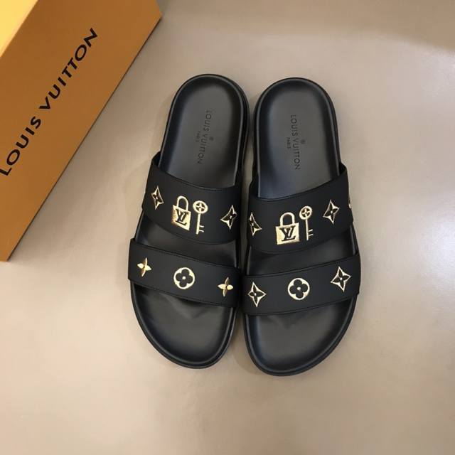 Ouis *Uitto* Newly Released Men's Slippers, Premium Quality, Genuine Leather Mat