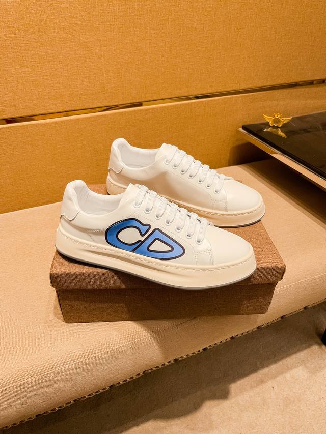 Factory Batch Dior Men's High-End Shoes Official Website 1:1 Latest Masterpiece: