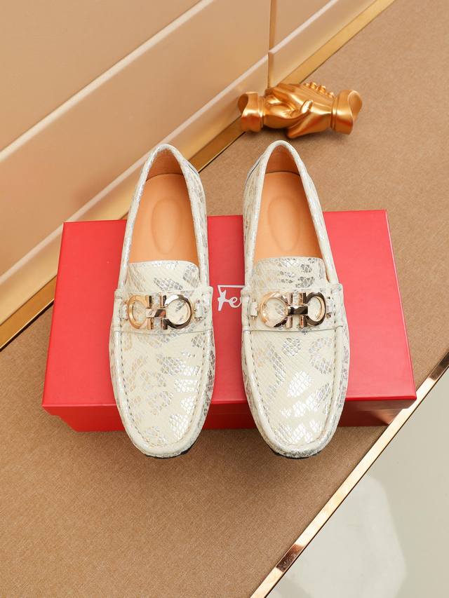 Factory Price, High Quality, Latest Men's Bean-Shaped Shoes Official Website 1:1