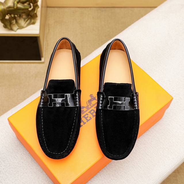 Fabrikpreis P P Hochwertige H Herm S Original-Freizeit-Bohnen-Schuhe, Importiert