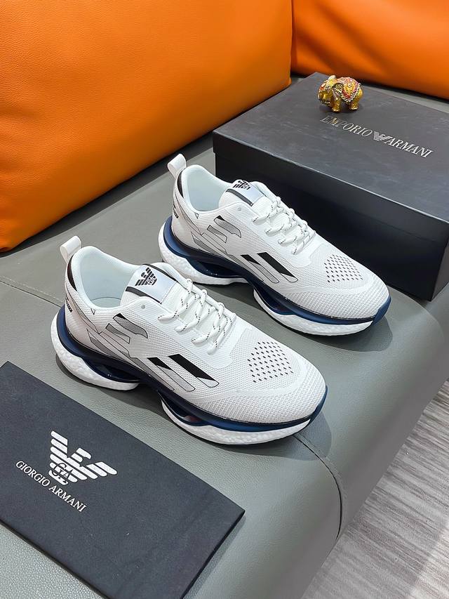 Produktname: Armani Standardgr En: 38-44 Freizeitschuhe Material: Ausgew Hltes N