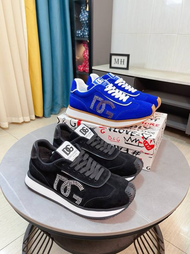 Fabrikpreis Dolce&Gabbana Dg Original Importiertes Obermaterial Aus Rindsleder,