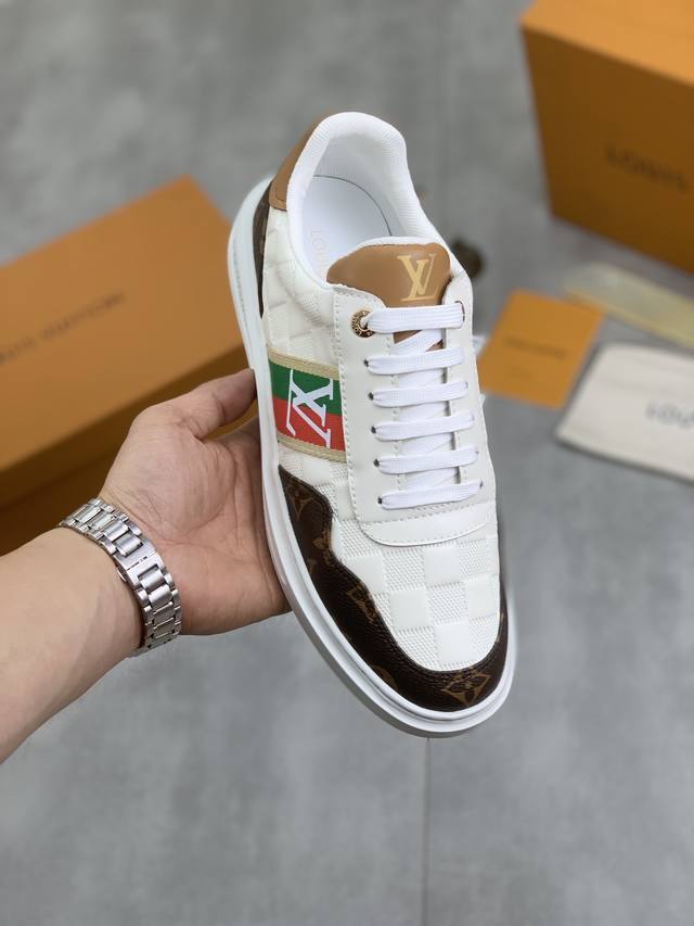 Yang Li Neu Auf Dem Markt Louls Vultton Louis Vuitton Neue Low-Top-Herrenschuhe,