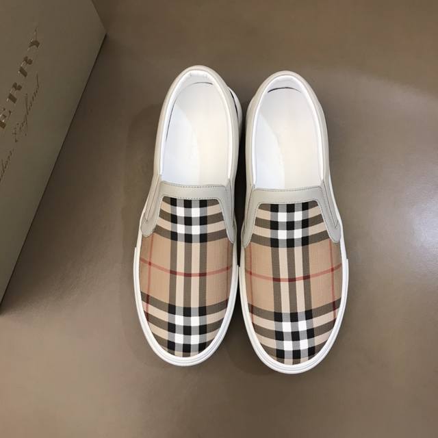 Urberry Neue Herren-Loafer F R Fr Hjahr/Sommer, Original-Stoffobermaterial Aus R