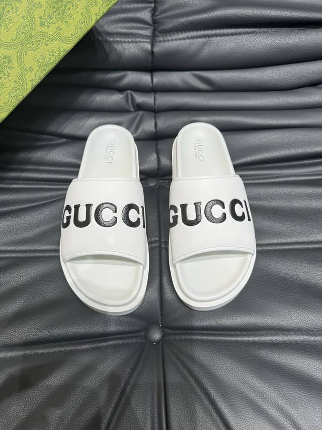 Gucc* Luxuri Se Herrenslipper, 1:1 Hochwertige Qualit T, L Ssig, Sonnig, Locker