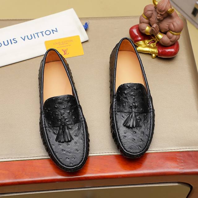 Fabrikpreis Lv Louis Vuitton Hochwertige Herren-Dot-Schuhe Original-Replik, Ober