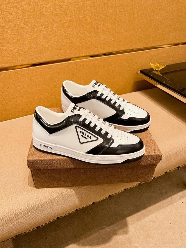 Fabrikp-Charge Prada Herrenschuhe, Hochwertige Marke, Offizielle Website 1:1, Ne