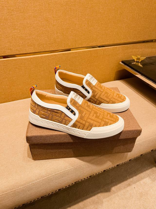 Fabrikp-Charge Fendi Herren-Schuhe, Hochwertige Marke, Offizielle Website 1:1, N