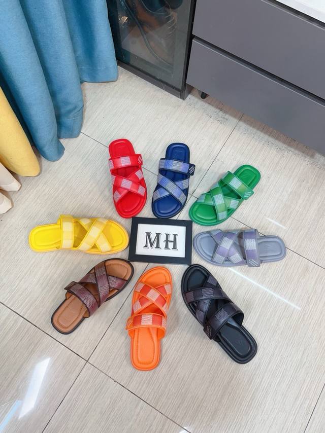 Fabrikpreis Lv-Louis Vuitton Neue Herren-Slipper, Hochwertige Qualit T, Edles Ge