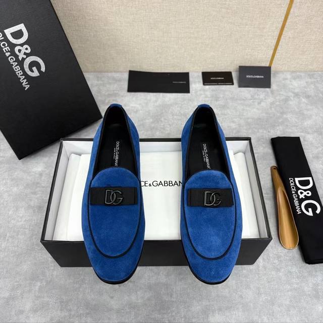 D&G Dolce&Gabban* Mokassin-Halbschuhe Herren-Loafer-Lederschuhe In Einer Neuen,