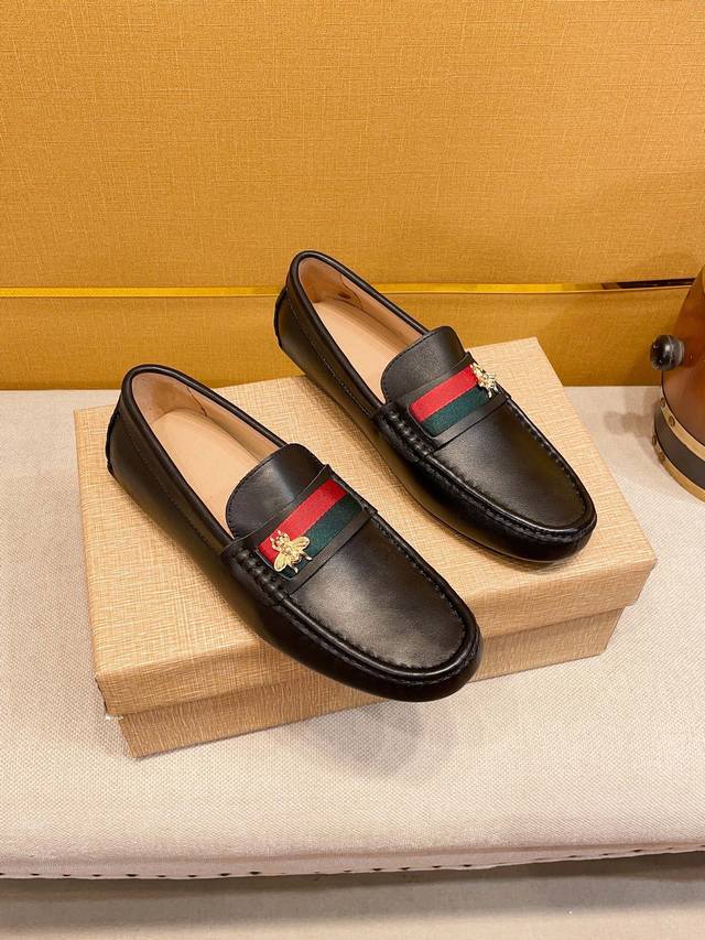 Gucci Neue Bean-Schuhe; Original Aus Hongkong, Erstklassige Verarbeitung, Hochwe