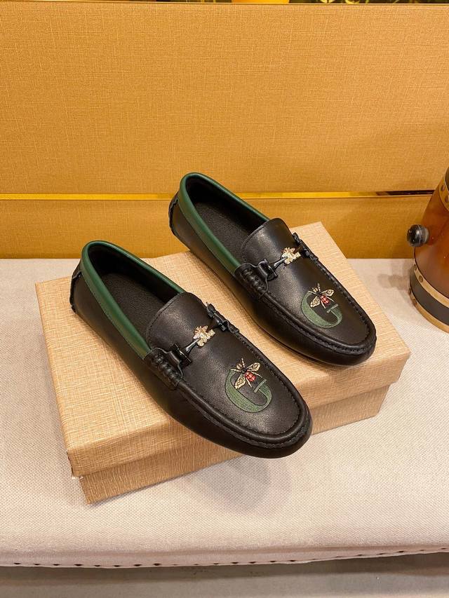 Gucci Neue Bean-Schuhe; Original Aus Hongkong, Erstklassige Handwerkskunst, Hoch