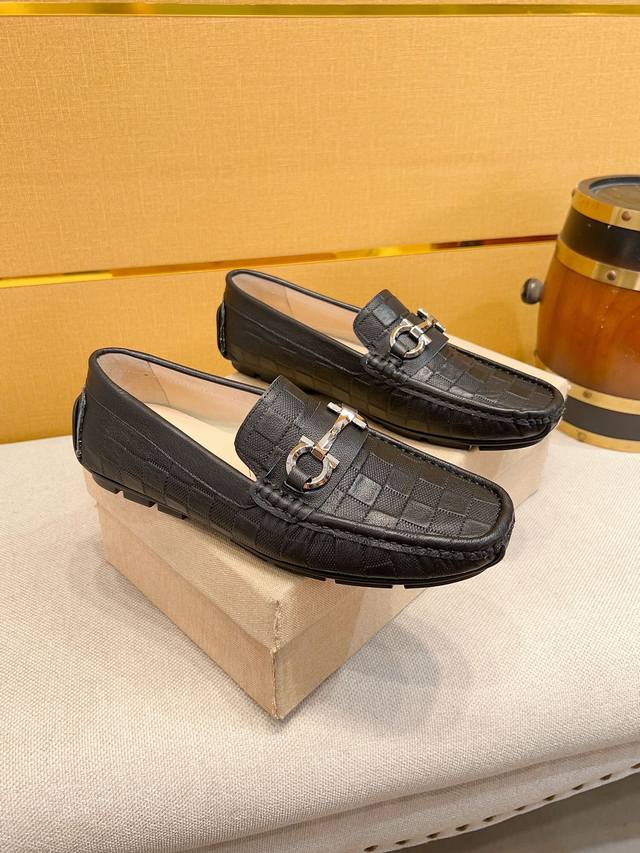 Louis Vuitton, Neueste Herren-Bohnenschuhe Auf Dem Markt, Originalgetreue Nachbi