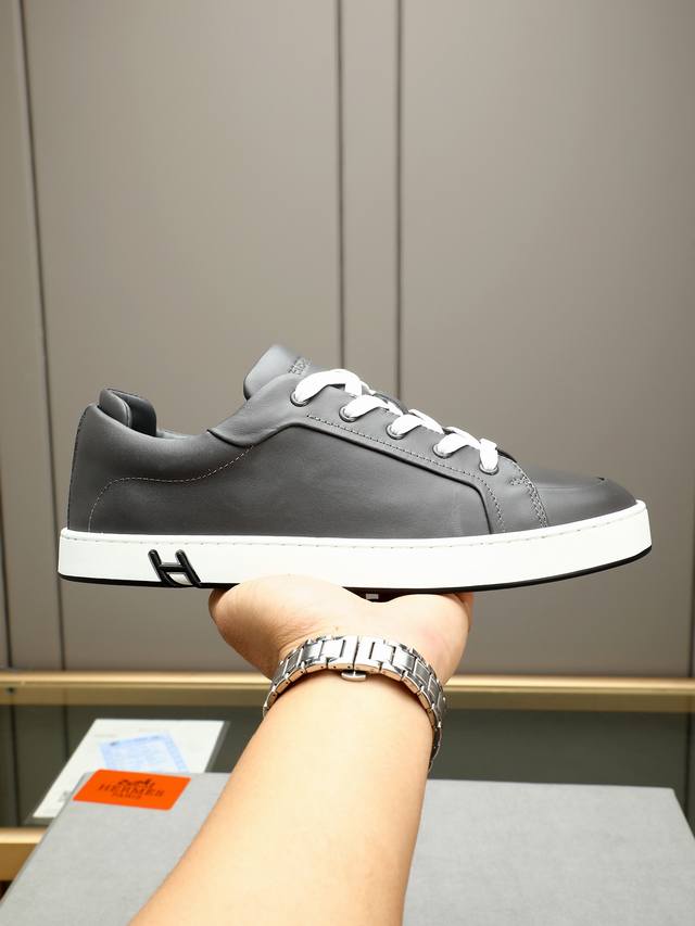 Hermes Hochwertige Original-Freizeitschuhe Obermaterial: Nappa-Kalbsleder, Schuh
