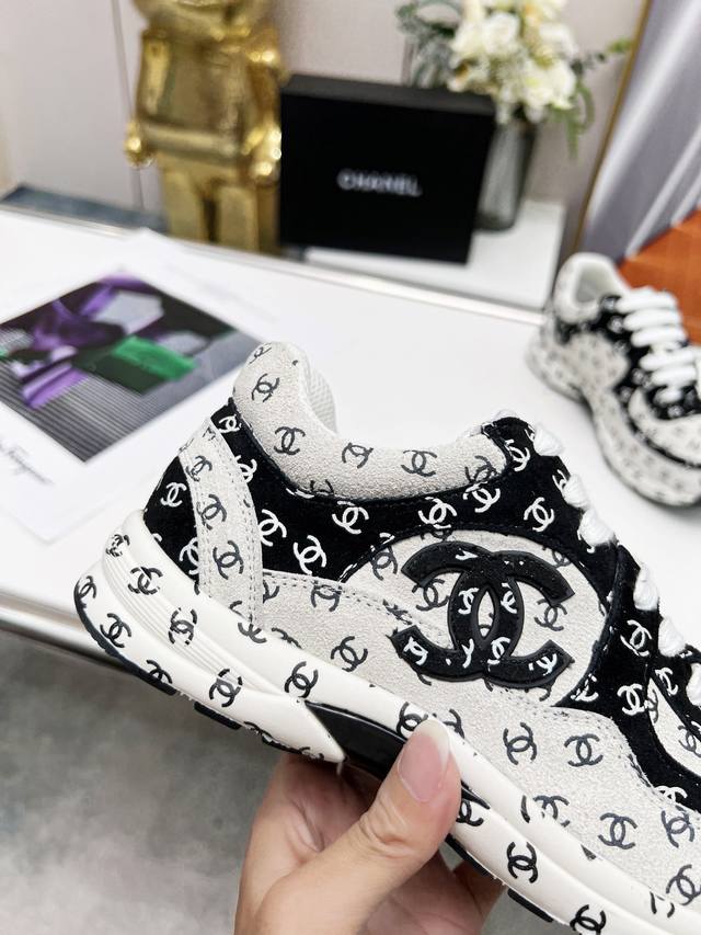 Chanel Chanel Freizeitschuh, Paris Fashion Week Chanel Laufstegmodell, Originalm