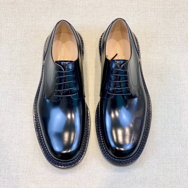 Lv Originalware, Hohe Qualit T Einkaufsservice Klassische Herren-Anzugschuhe Mit