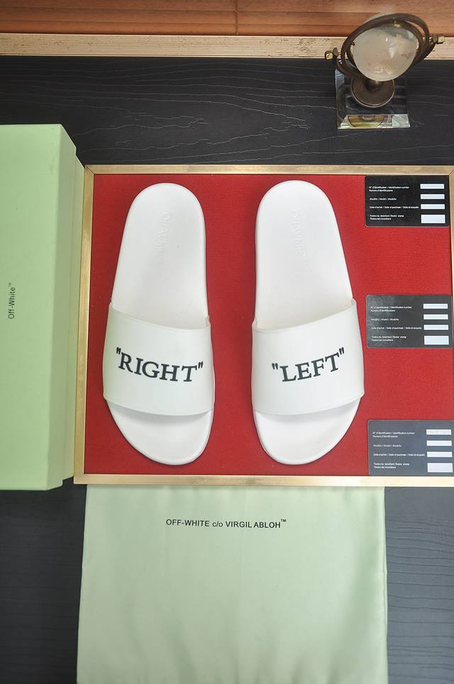 Fabrikpreis Off-White Slipper Originalgetreue Nachbildung In Hochwertiger Qualit