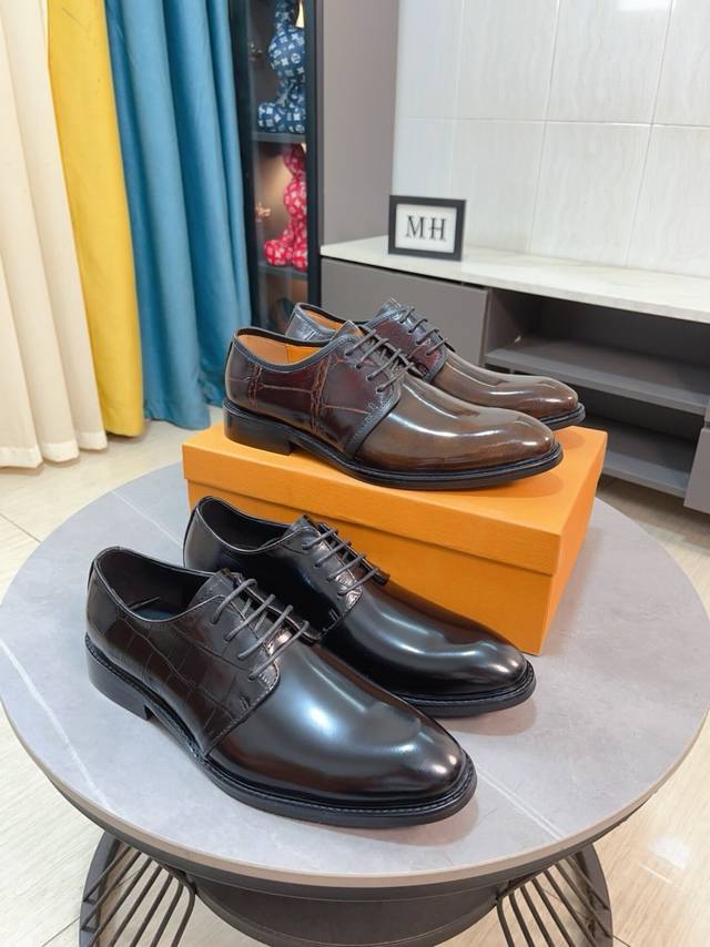 Fabrikpreis P Niuli Lv Louis Vuitton Neue Offene Schweinslederschuhe, Das Belieb