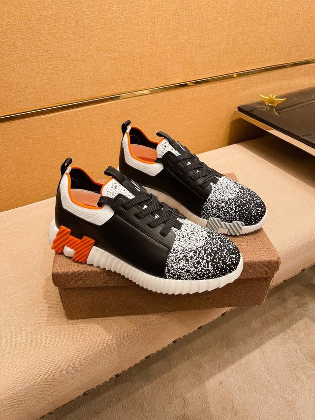 Fabrikp-Charge Herm S Herrenschuhe High-End-Marke Offizielle Website 1:1 Neueste