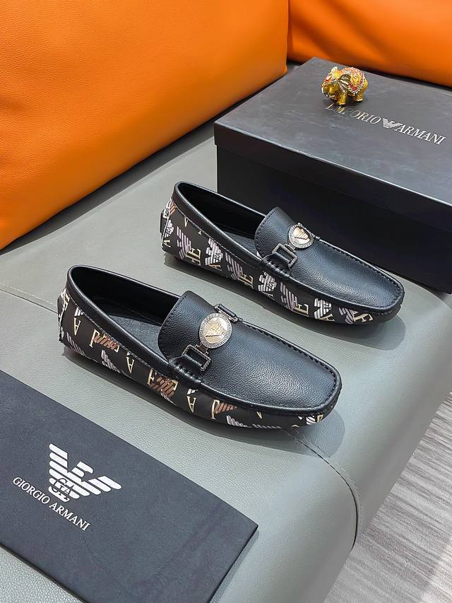 Produktname: Armani Regul Re Gr E: 38-44 Dagobert-Schuhe Produktmaterial: Ausgew