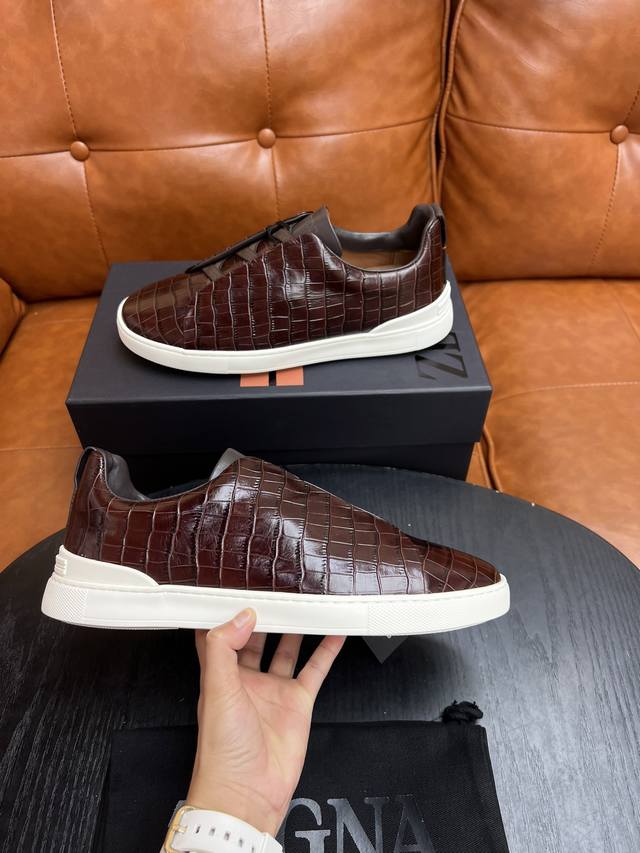 Marke: Ermenegildo Zegna* Ermenegildo Zegna* Low-Top-Freizeitschuhe Standardgr E