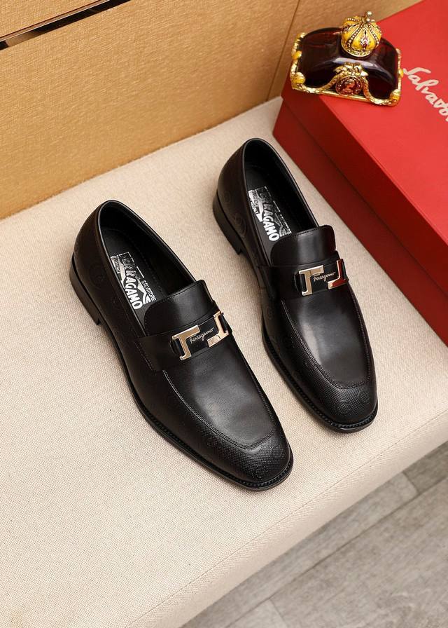 Marke: Ferragamo Freizeit-Lederschuhe Normale Gr En: 38-44 45.46 Ma Anfertigung