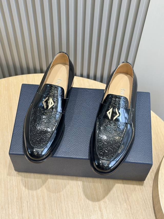 Diord Cd Herren-Lederschuhe Mit Ledersohle Loafer Diese Cd Loafer Verk Rpern Die