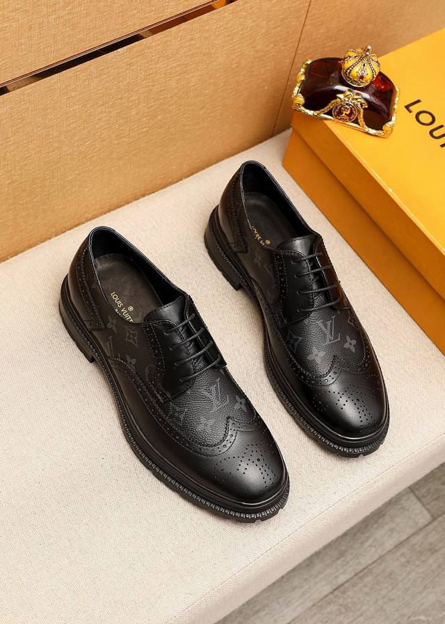 Marke: Louis Vuitton Business-Lederschuhe Normale Gr En: 39-44 38.45.46 Ma Anfer