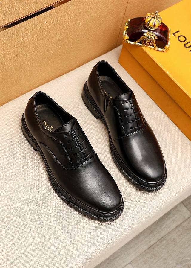 Marke: Louis Vuitton Business-Lederschuhe Standardgr En: 39-44 38.45.46 Ma Anfer