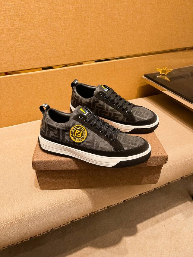 Fabrikp-Charge Fendi Herren-Schuhe High-End-Marke Offizielle Website 1:1 Neueste