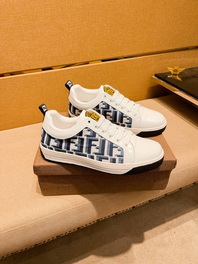 Fabrikp-Charge Fendi Herren-Schuhe High-End-Marke Offizielle Website 1:1 Neueste