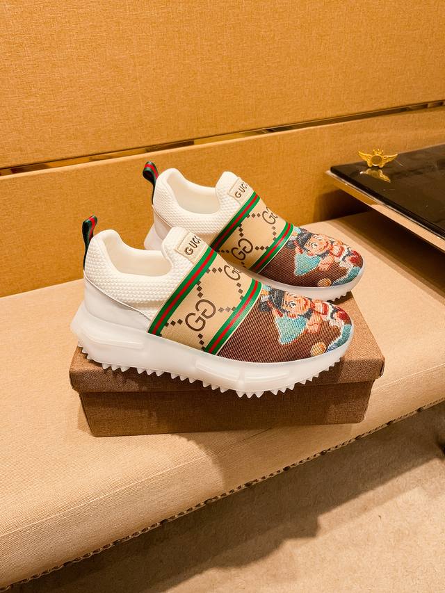 Fabrikp-Charge Gucci Herren-Schuhe High-End-Marke Offizielle Website 1:1 Neueste
