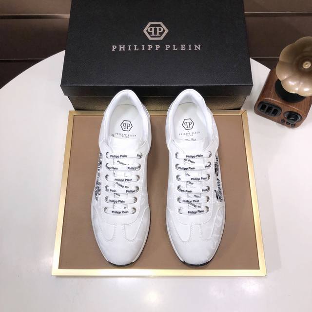 Fabrikp-Charge Philipp Piein Voll-Rindslederfutter Philipp Plein Neueste Origina