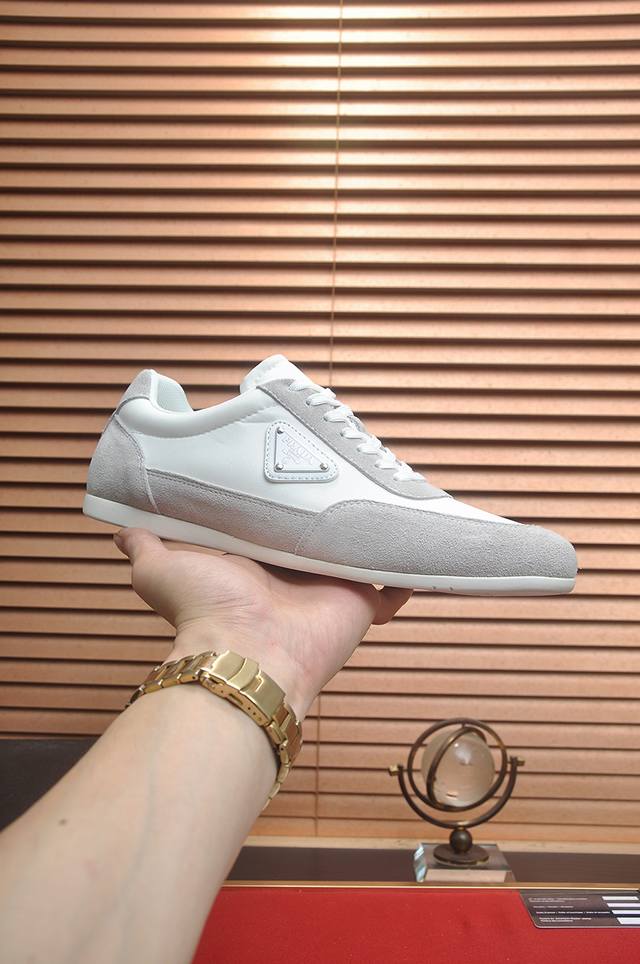 Fabrikpreis P Prada Herrenschuhe High-End-Marke: Offizielle Website 1:1 Neuestes