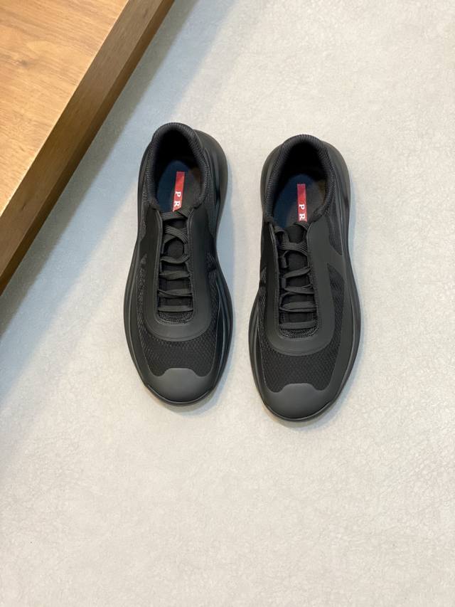 Prada America's Cup Sneakers Aus Recyceltem Nylon Und Bike-Gewebe Diese Sneakers