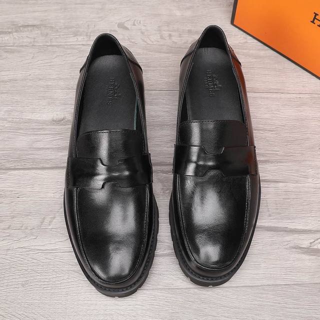 Fabrikpreis Herm S Business-Lederschuhe Normale Gr En: 38-44 45.46 Sonderanferti