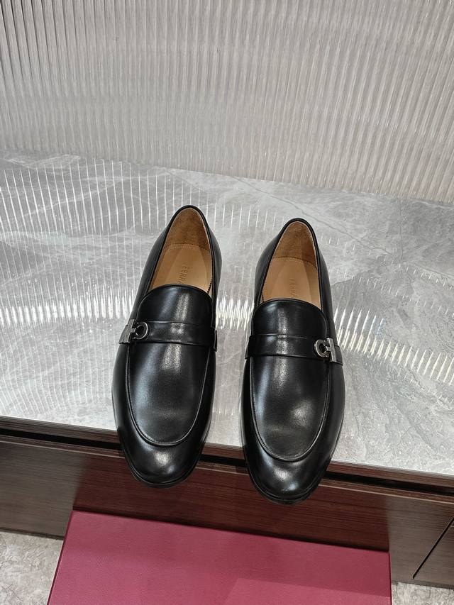 Ferragamo Hei Verkaufte Herren-Loafer!Ausgew Hltes Importiertes Rindsleder Verbi