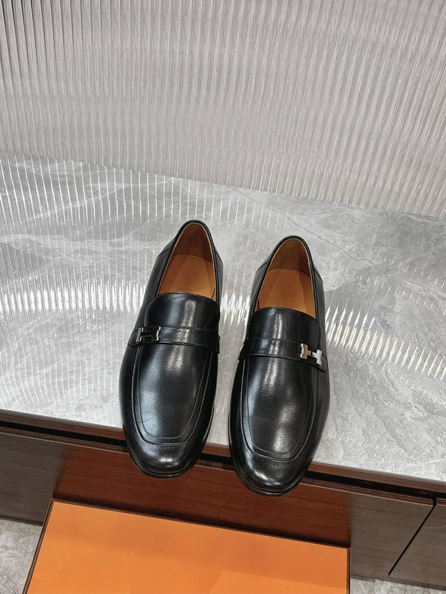 Herm S Beliebte Herren-Loafer! Ausgew Hltes Importiertes Rindsleder Verbindet Ra